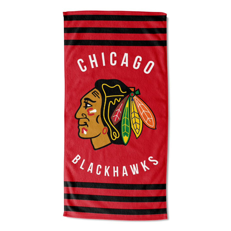 Chicago Blackhawks Northwest Beach Towel