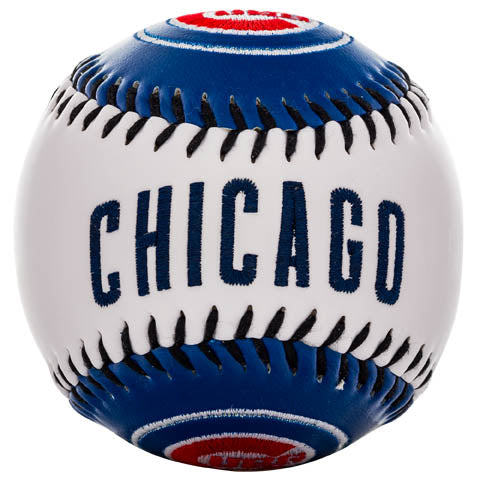 Chicago Cubs Embroidered Soft Strike Ball