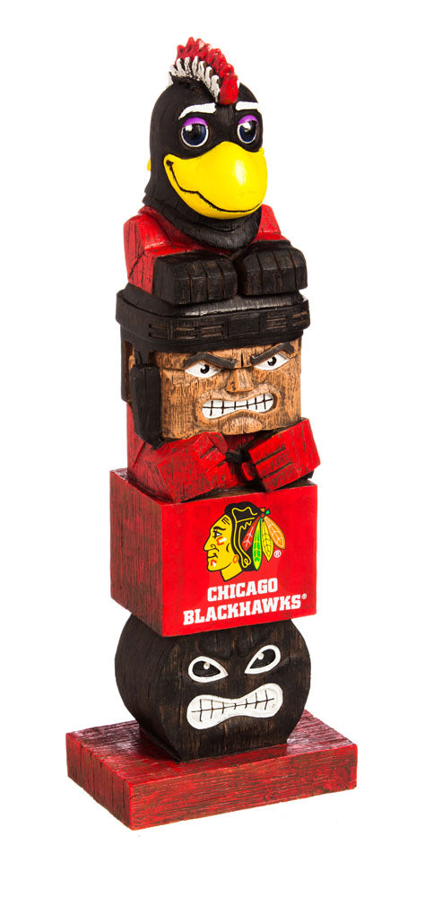 Chicago Blackhawks Tiki Garden Statue