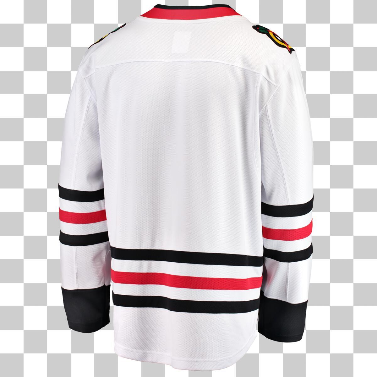 Chicago Blackhawks Fanatics White Away Breakaway Men's Jersey