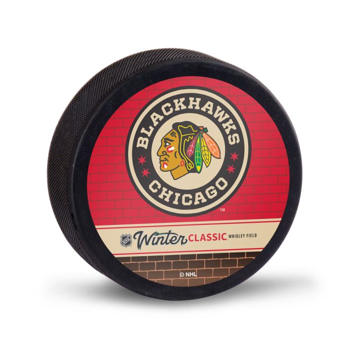 Chicago Blackhawks Wincraft Winter Classic Hockey Puck