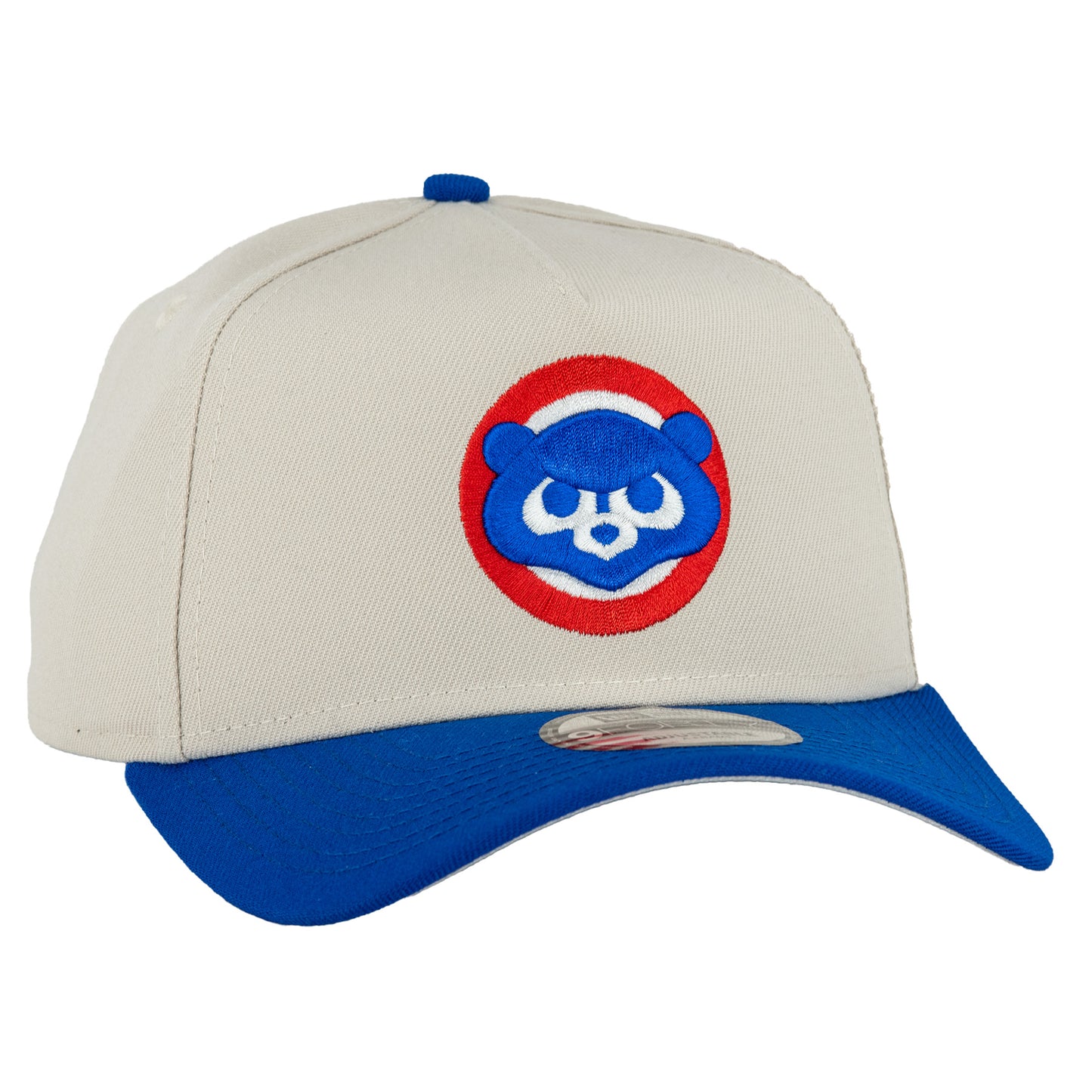 Chicago Cubs New Era 9FORTY A-Frame Stone/Royal Adjustable Hat