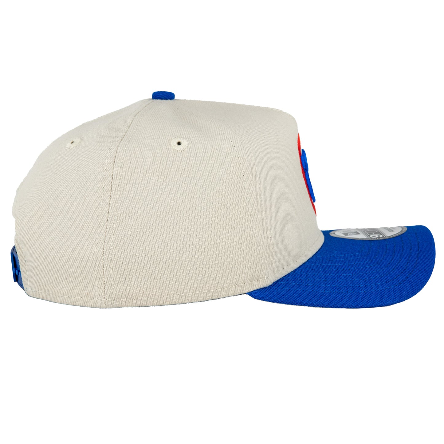 Chicago Cubs New Era 9FORTY A-Frame Stone/Royal Adjustable Hat