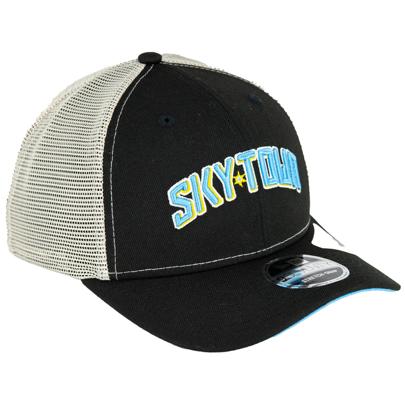 Chicago Sky New Era 9SEVENTY Black/Stone Sky Town Mesh Snapback Hat