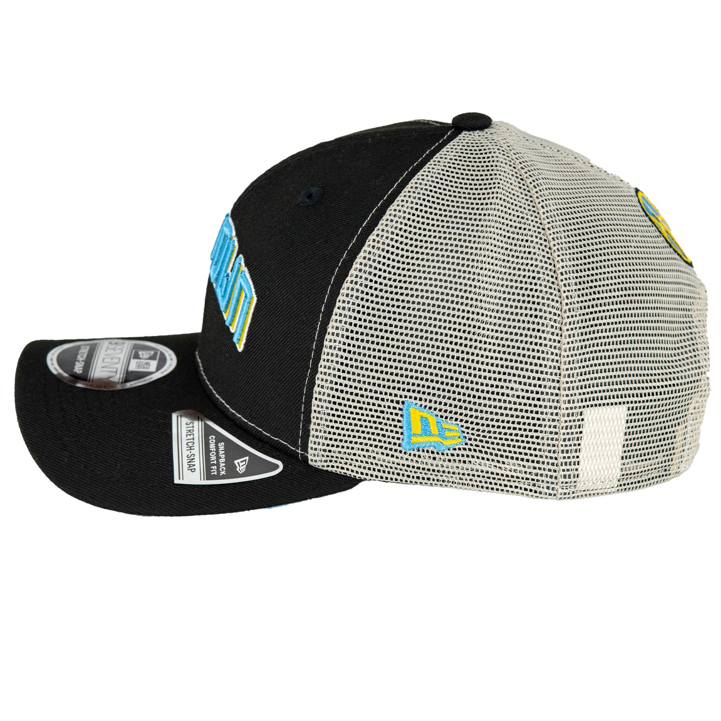 Chicago Sky New Era 9SEVENTY Black/Stone Sky Town Mesh Snapback Hat