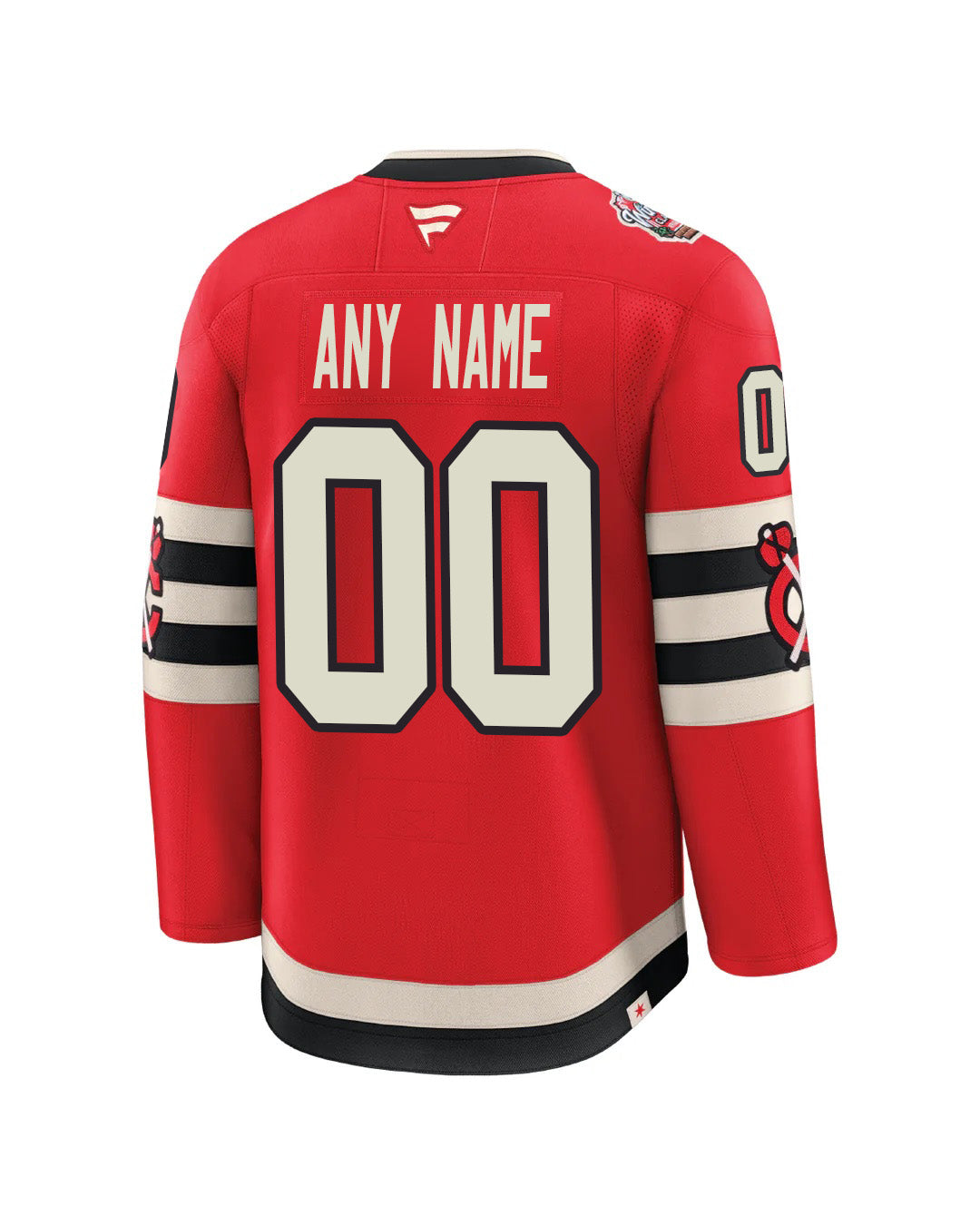 Chicago Blackhawks Fanatics Red 2025 NHL Winter Classic Custom Men's Jersey