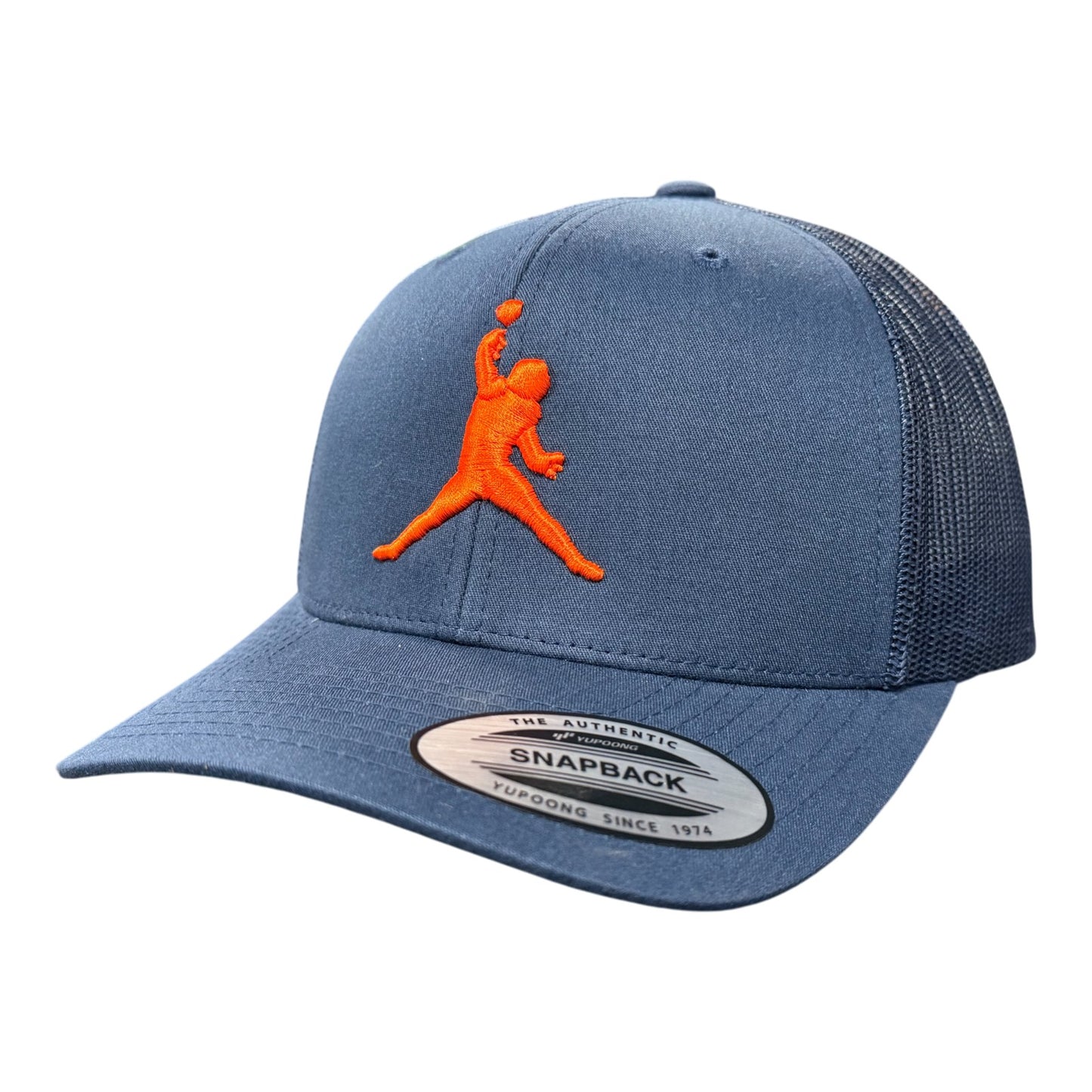 Air Caleb Navy Mesh Back Hat by Obvious Shirts