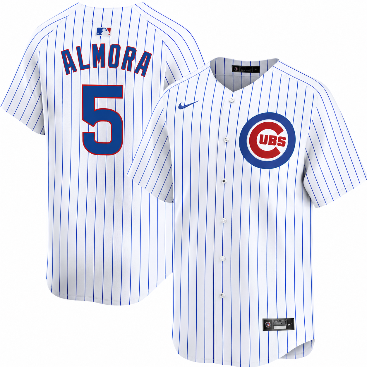 Albert Almora Chicago Cubs Nike Men's Replica Home Jersey