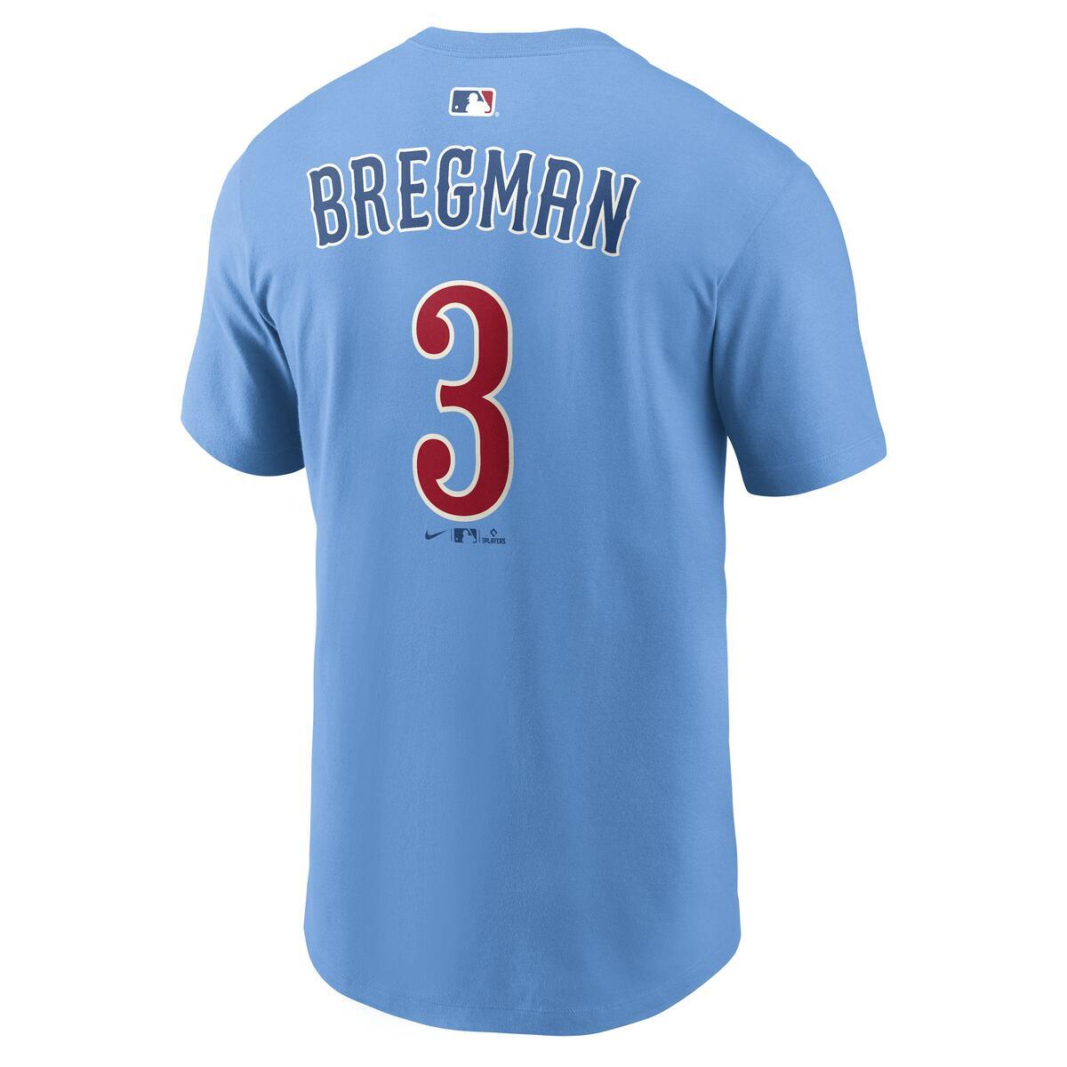 Alex Bregman Chicago Cubs Nike Men's Alt 2 Player T-Shirt