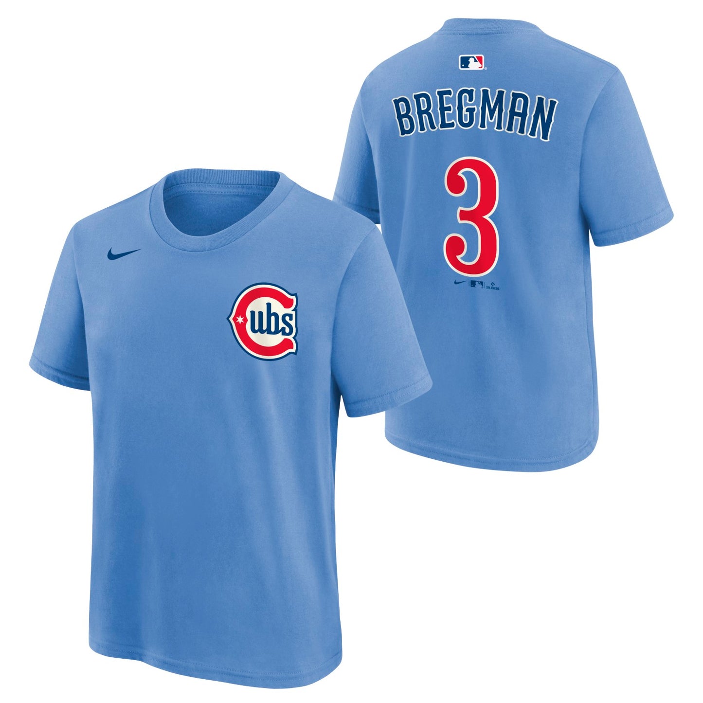 Alex Bregman Chicago Cubs Nike Youth Alt 2 Player T-Shirt
