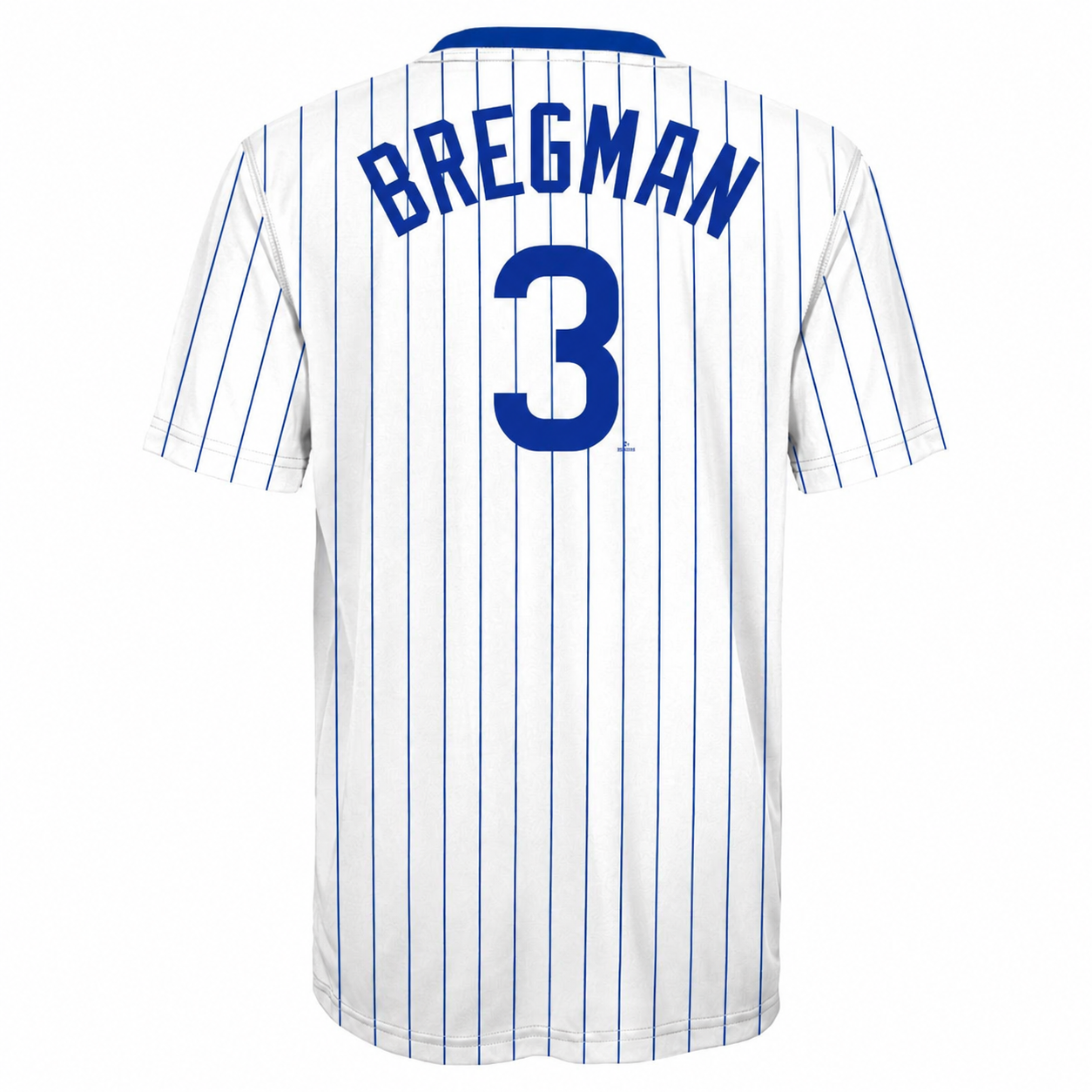 Alex Bregman Chicago Cubs Youth Pinstripe Sublimated T-Shirt