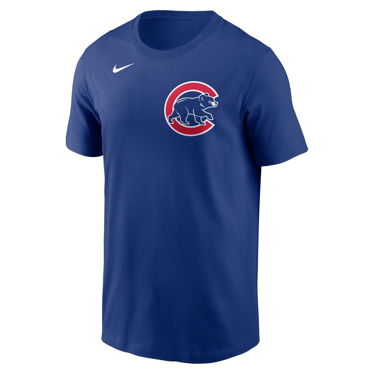 Alex Bregman #3 Chicago Cubs Nike Royal Player T-Shirt