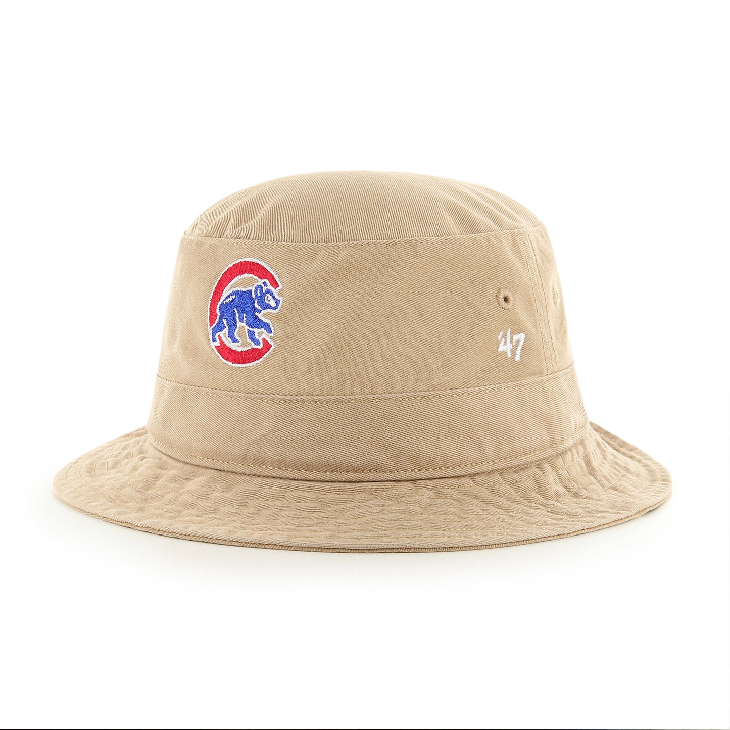 Chicago Cubs '47 Khaki Crawl Bear Bucket Hat