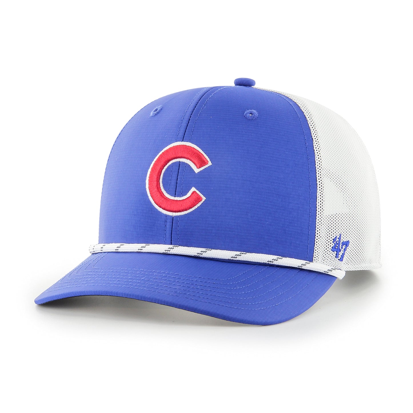 Chicago Cubs Nylon Burden Mesh Trucker Hat