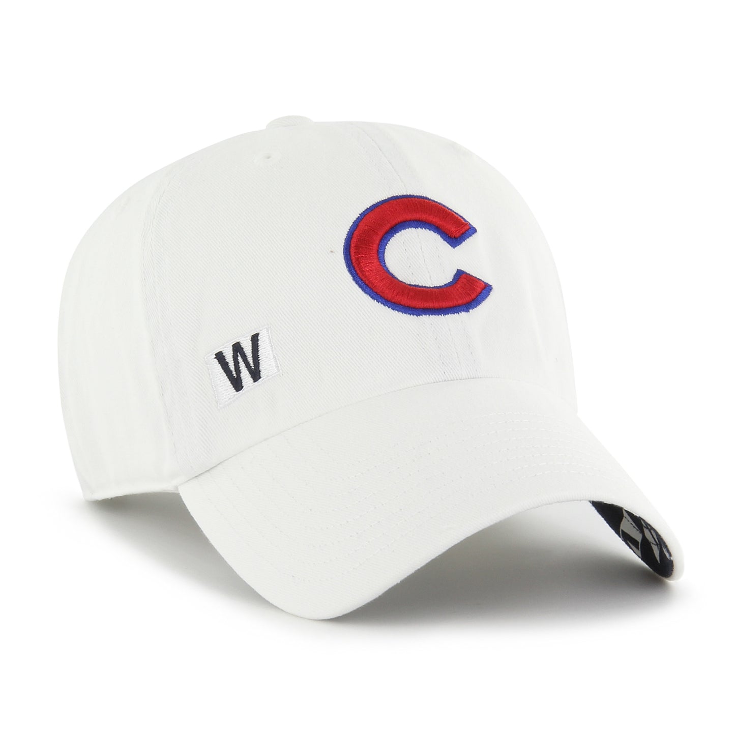 Chicago Cubs Woman's White Confetti Clean Up Hat