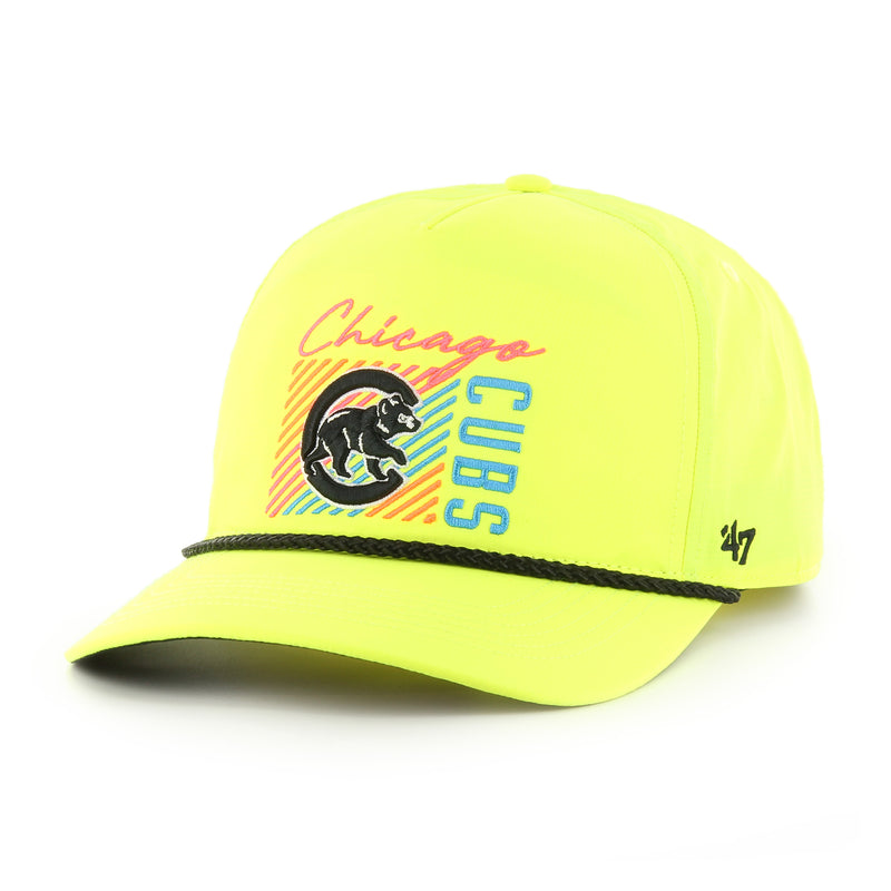 Chicago Cubs Yellow Highlight 47' Hitch Adjustable Hat
