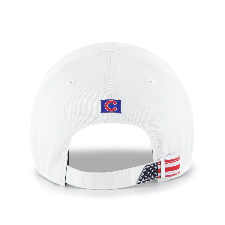 Men's '47 White Chicago Cubs Homeland Clean Up Adjustable Hat