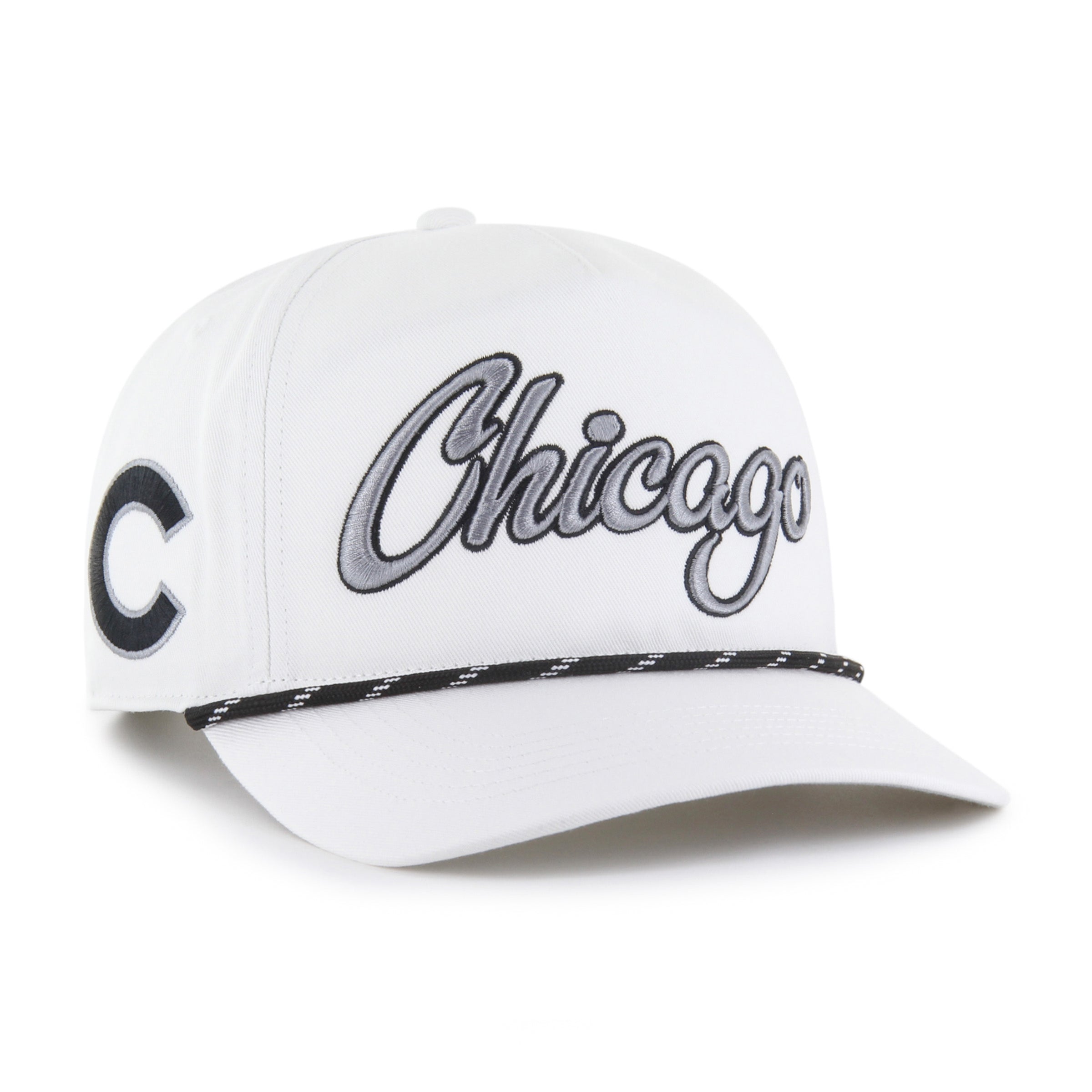 Chicago Cubs White Speckle Rope Hitch Hat – Clark Street Sports