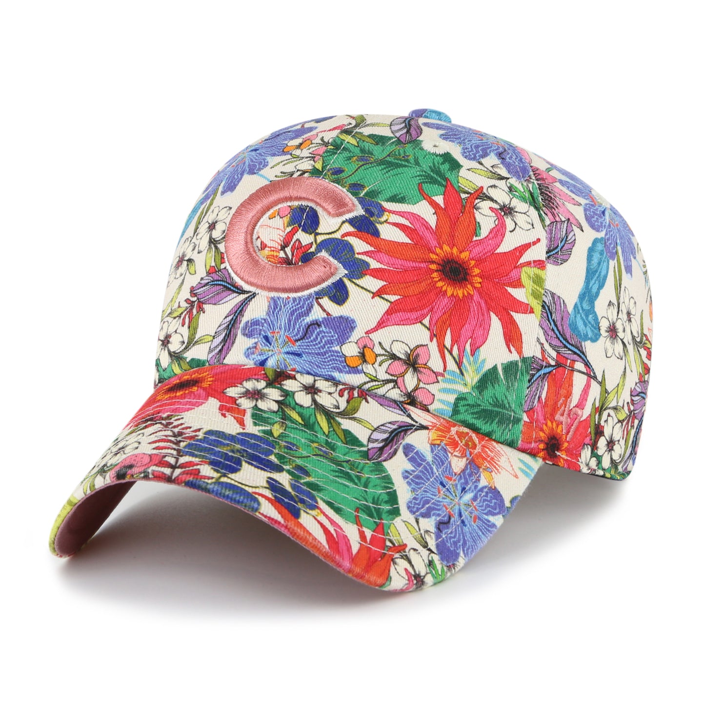 Chicago Cubs Women's Pollinator '47 Clean Up Adjustable Hat