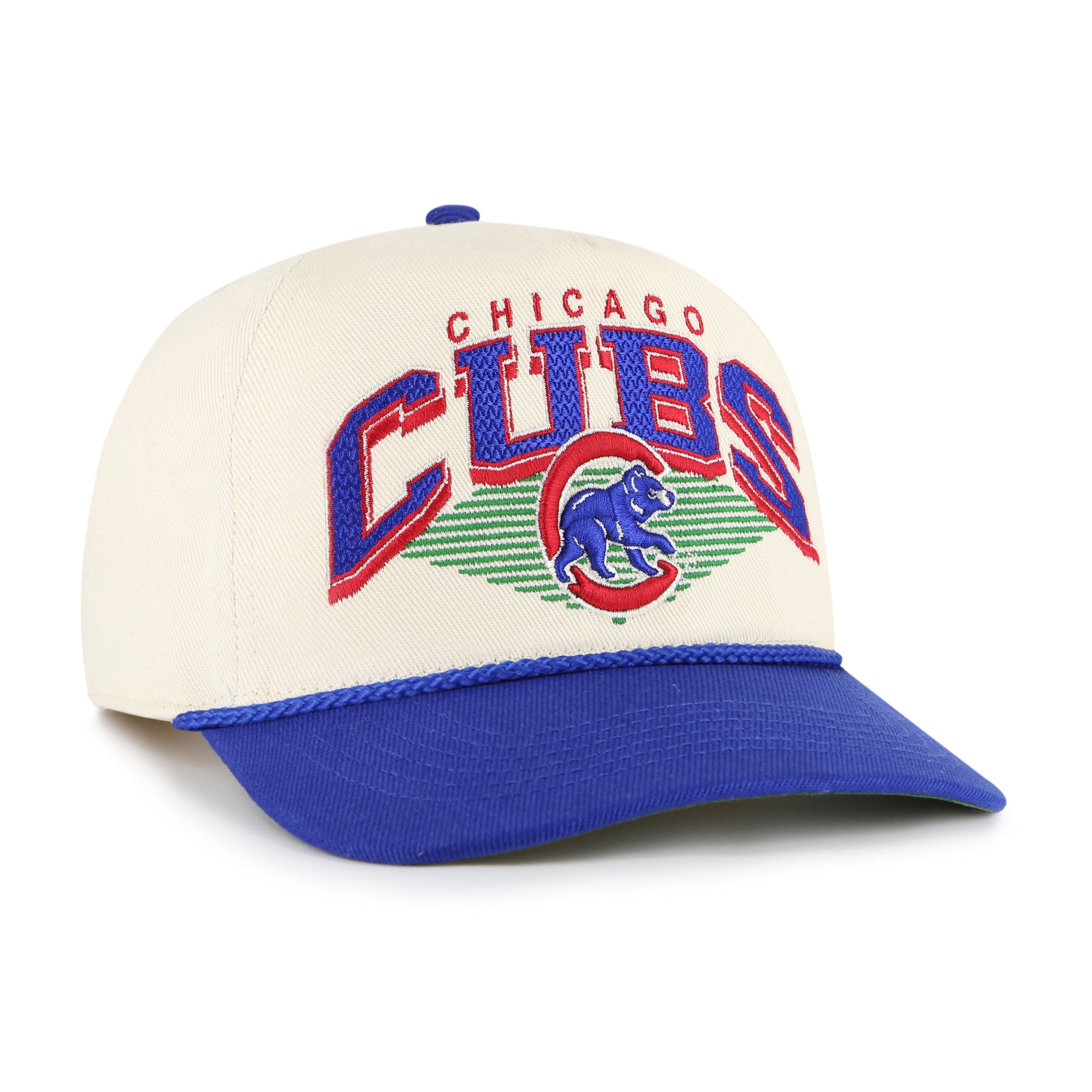 Chicago Cubs Natural/Royal Pomona TT Rope '47 Hitch Adjustable Hat ...