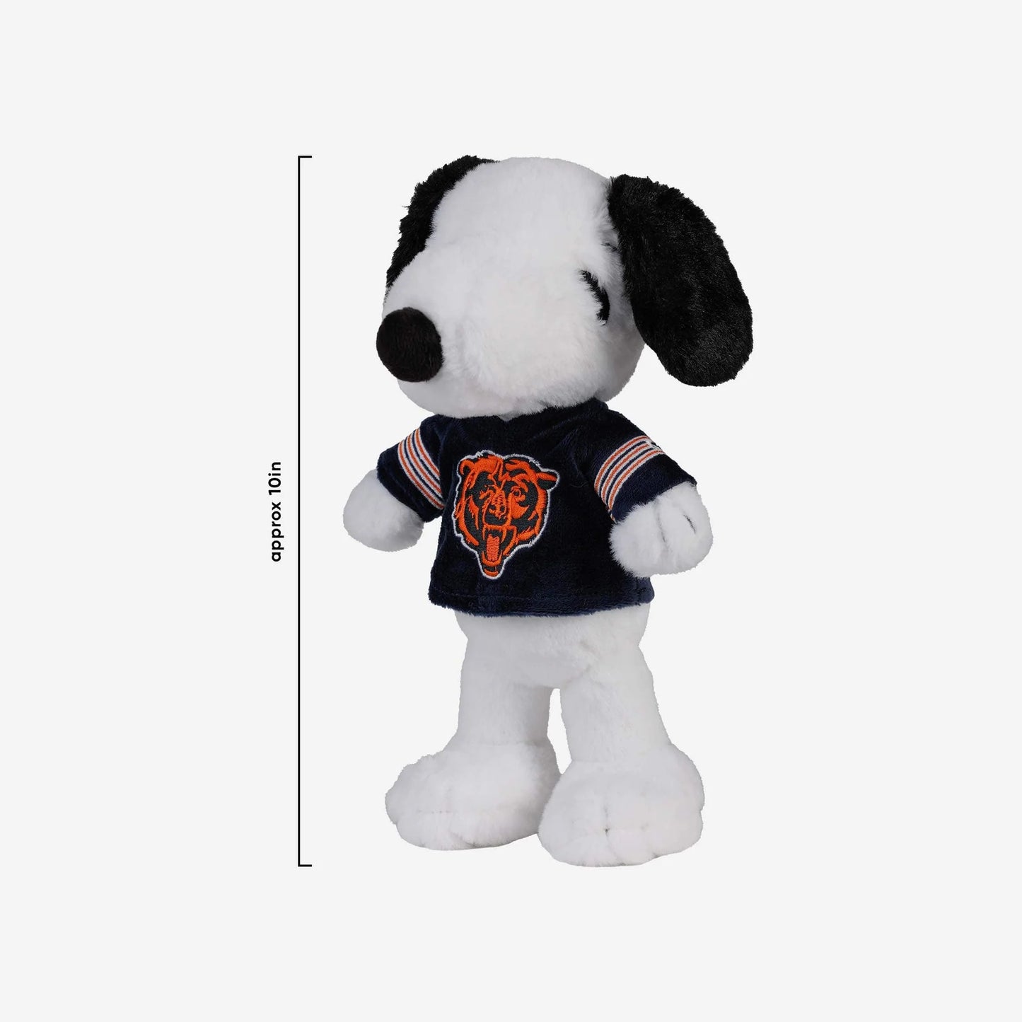 Chicago Bears 10" Snoopy Peanuts Jersey Plush