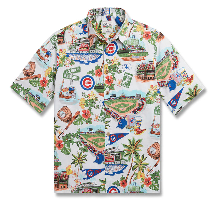 Chicago Cubs Scenic Button Down Shirt