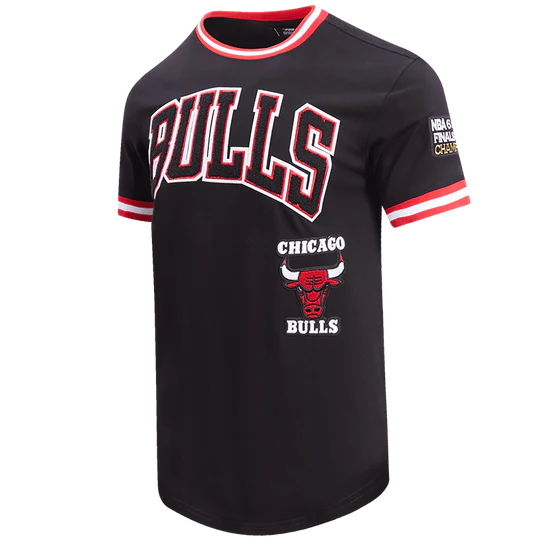 Chicago Bulls Black Retro Classic Pro Standard Tee