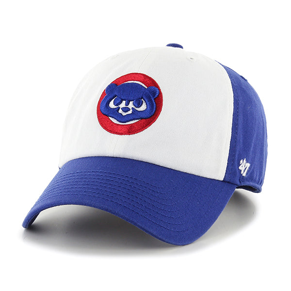 Chicago Cubs White/Royal 1984 Logo Adjustable Hat