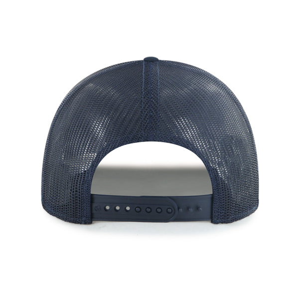Chicago Cubs '47  Black Leland Trucker Adjustable Hat