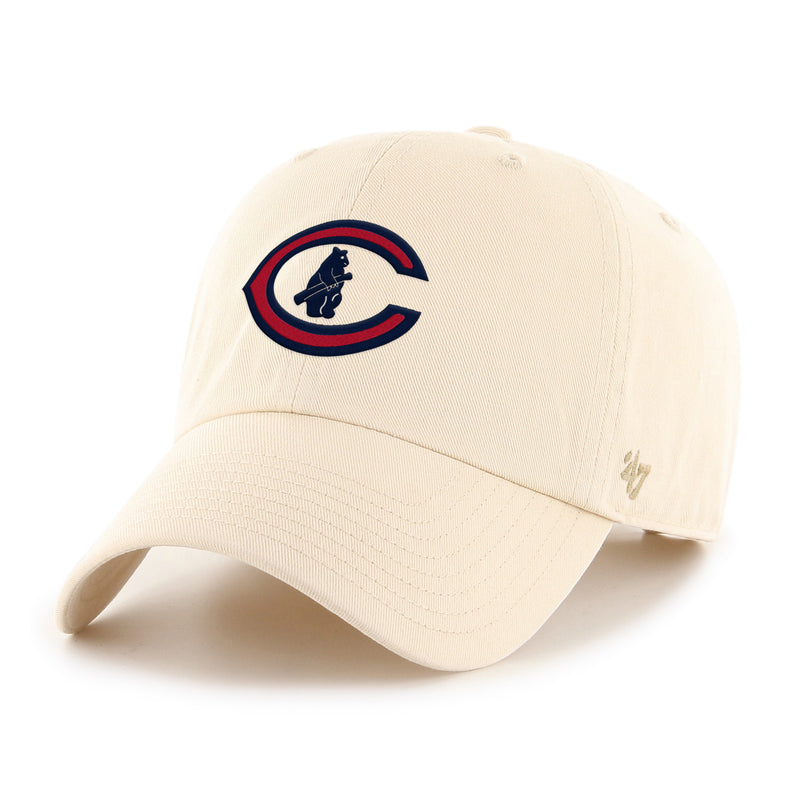Chicago Cubs Natural Field of Dreams Logo Adjustable Hat