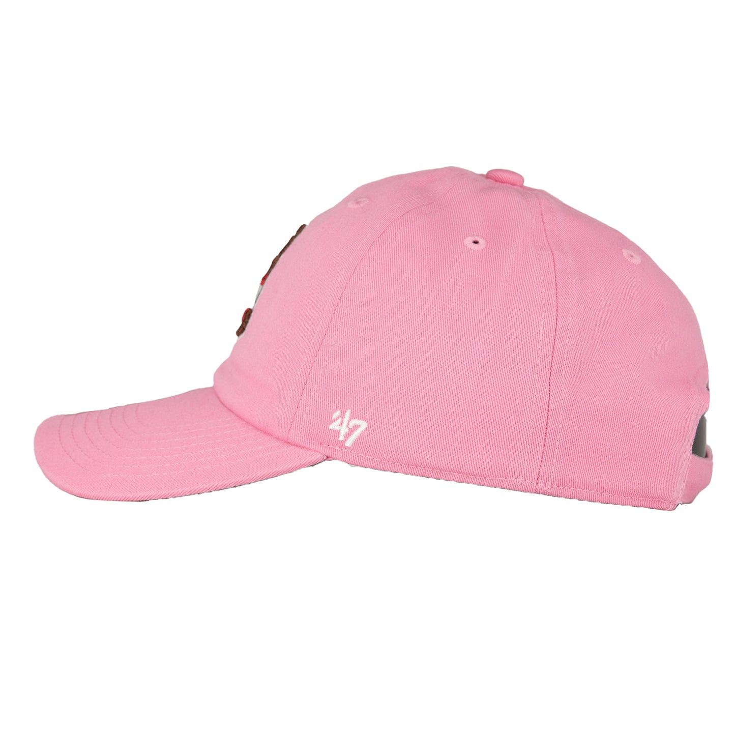 Chicago Cubs Pink Youth Waving Bear '47 Clean Up Hat