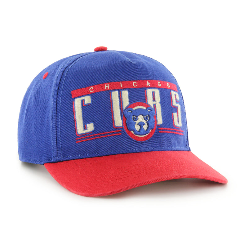 Chicago Cubs Double Header Baseline 47' Hitch Adjustable Hat