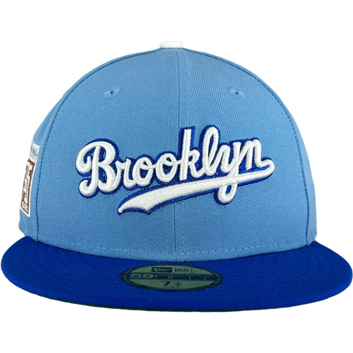 Brooklyn Dodgers Sky Royal Jackie Robinson 75 Years New Era 59FIFTY Fitted Hat