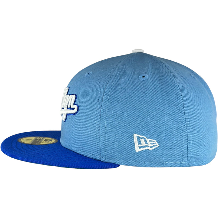 Brooklyn Dodgers Sky Royal Jackie Robinson 75 Years New Era 59FIFTY Fitted Hat