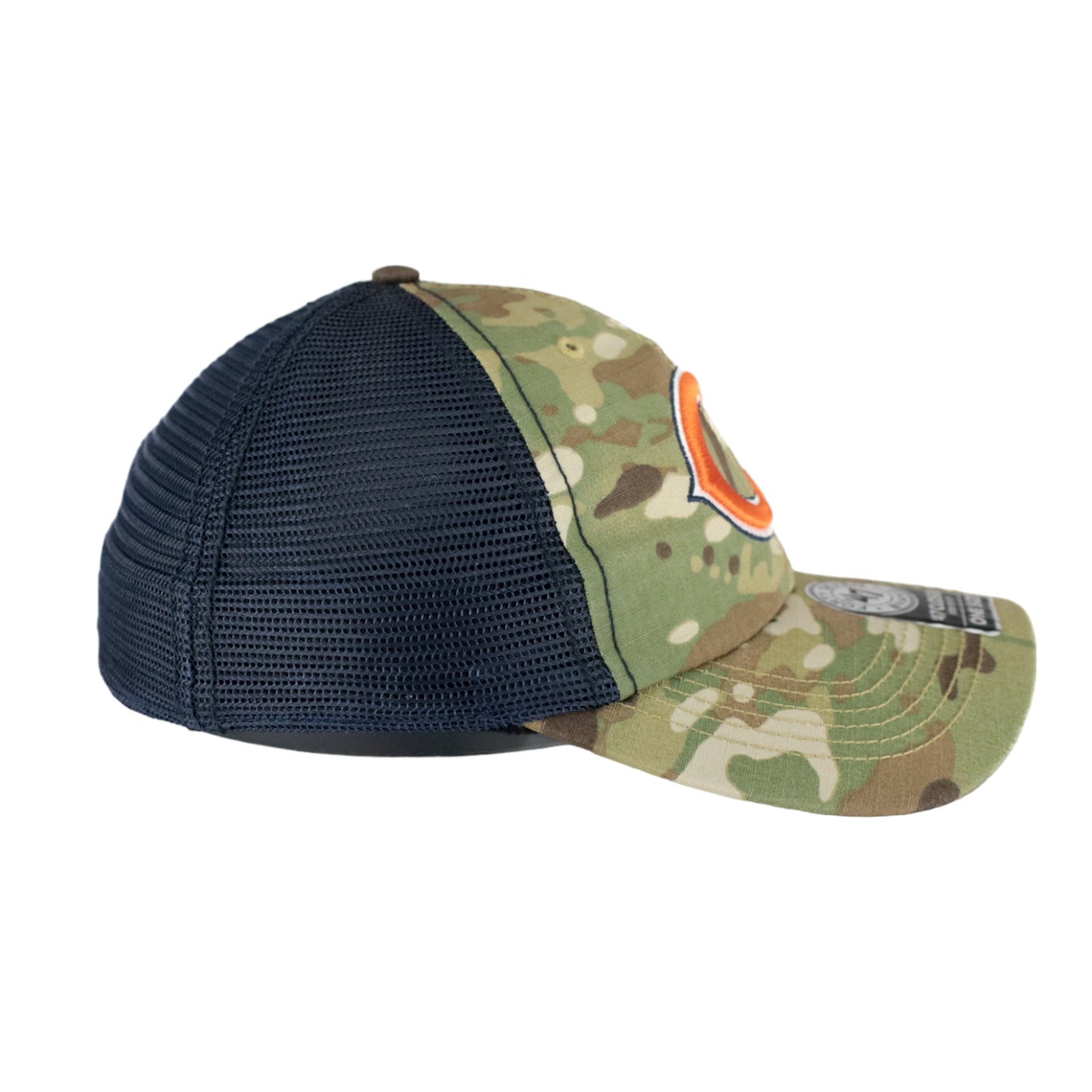 Chicago Bears '47 Compass Camo Closer One Size Stretch Fit Hat