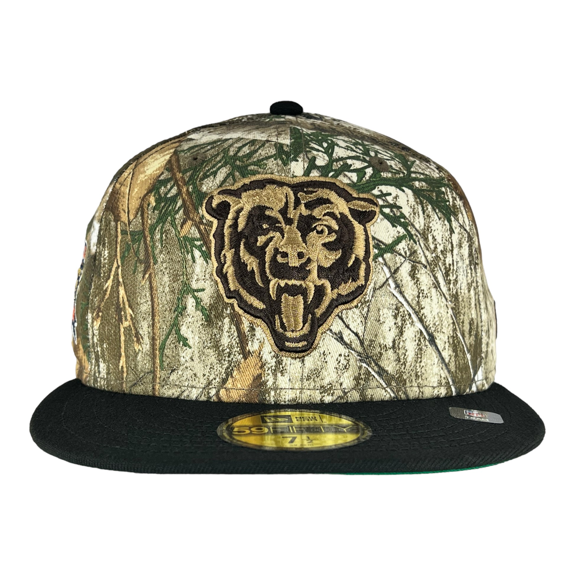 Chicago Bears Real Tree/Black 1985 Super Bowl Champions New Era 59FIFTY Fitted Hat