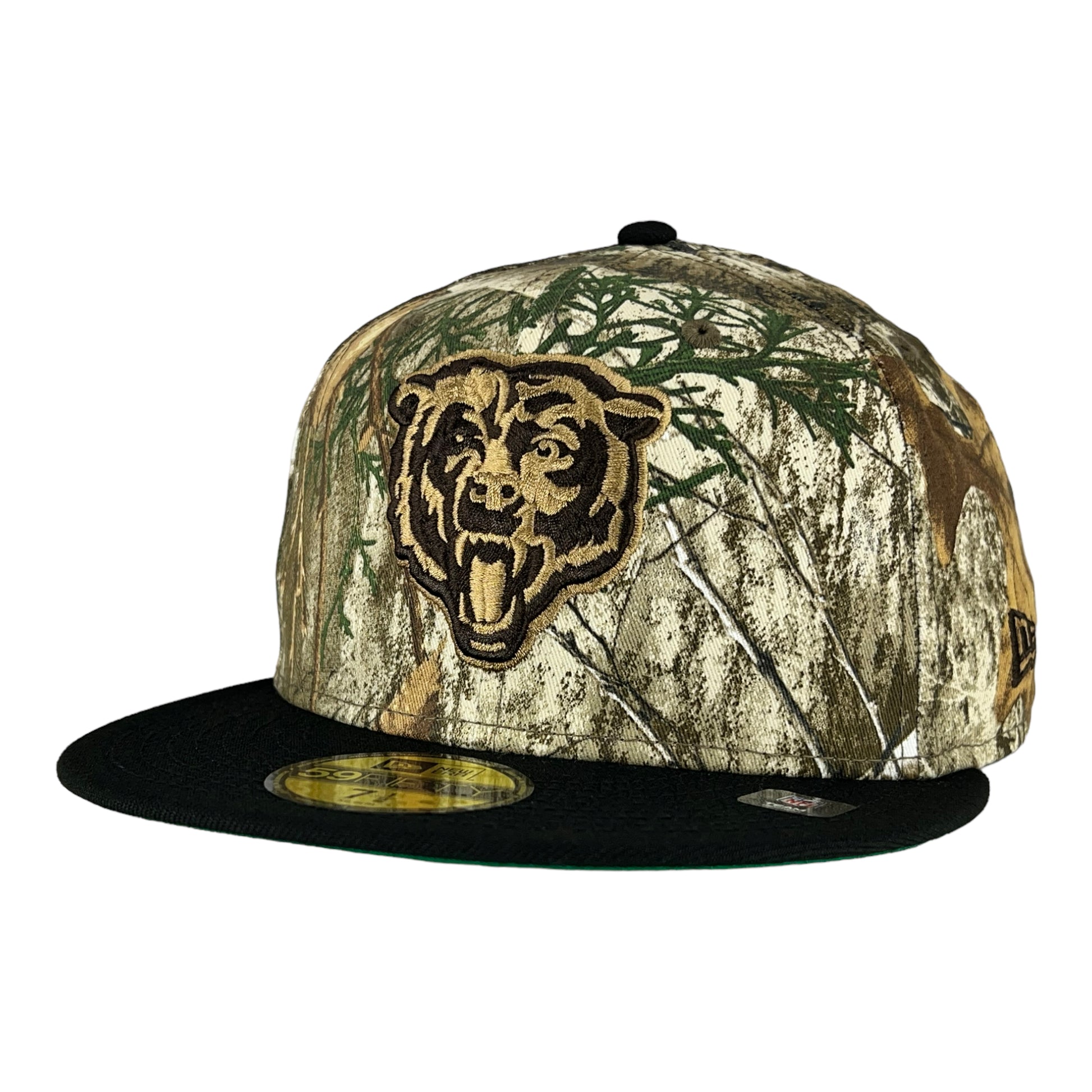 Chicago Bears Real Tree/Black 1985 Super Bowl Champions New Era 59FIFTY Fitted Hat