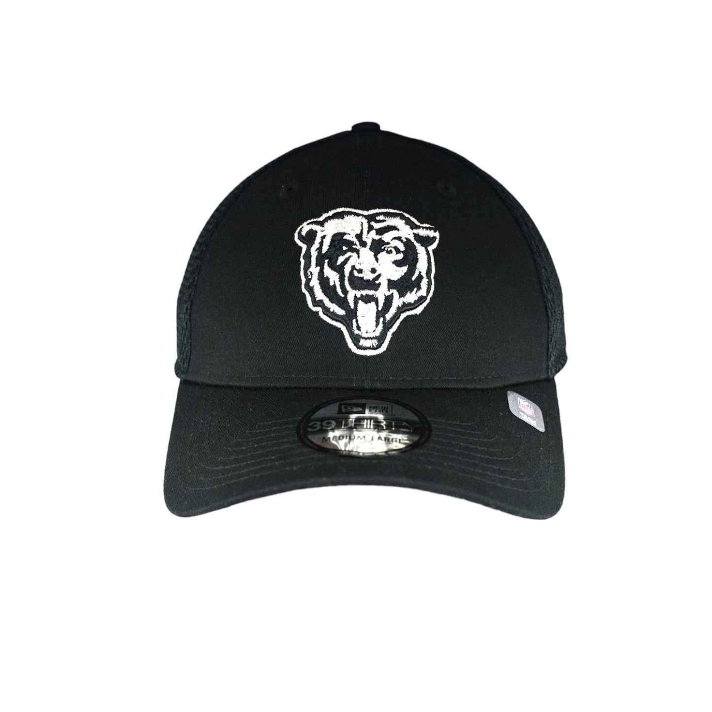 Chicago Bears New Era Bear Black Neo 39THIRTY Flex Fit Hat