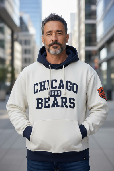 新品　CHICAGO BEARS HOODIE Lサイズ フレンチ・テリー CHICAGO BEARS HOODIE Lサイズ フレンチ・テリー Men's '47 Gray