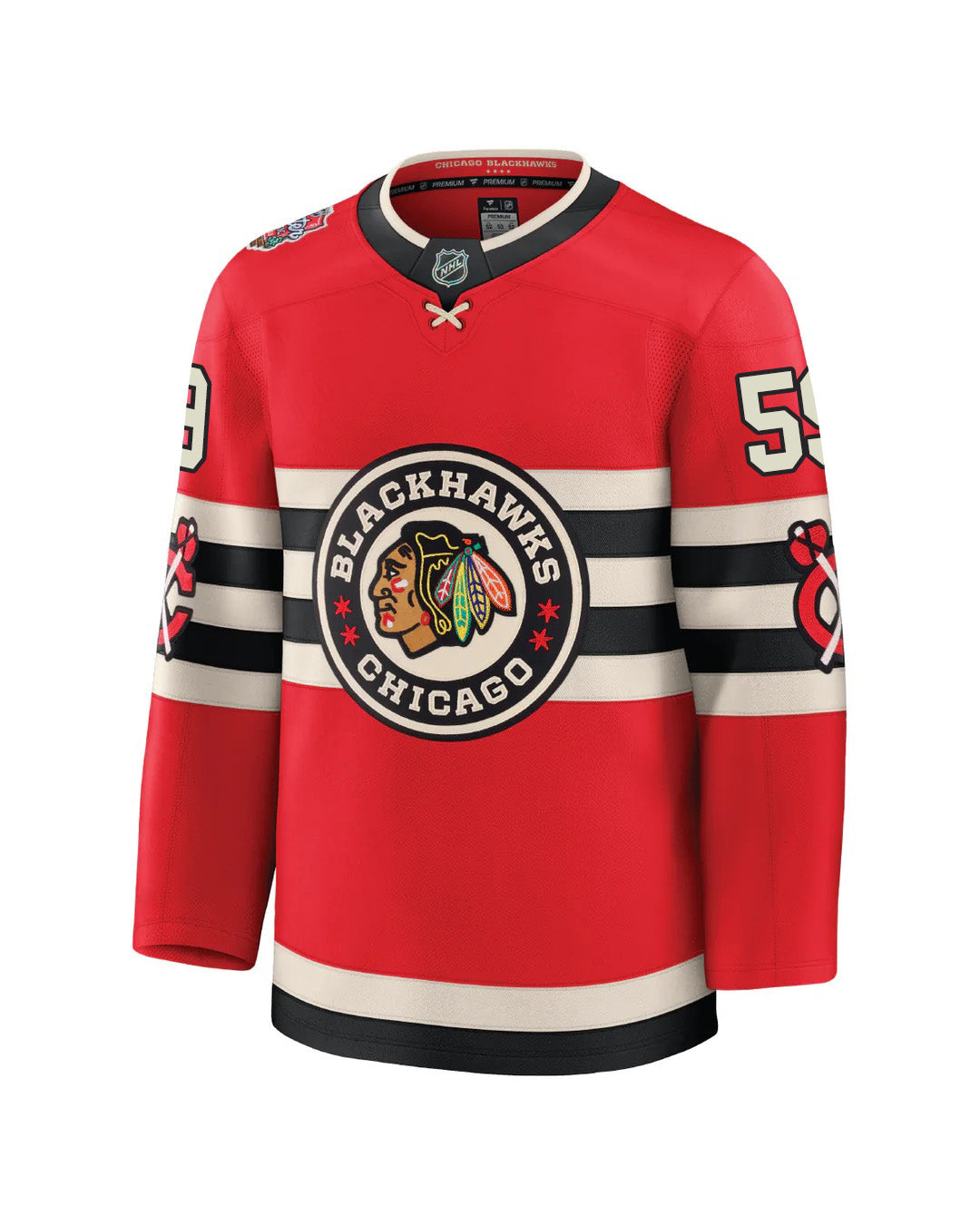 Tyler Bertuzzi #59 Chicago Blackhawks Fanatics Winter Classic Jersey