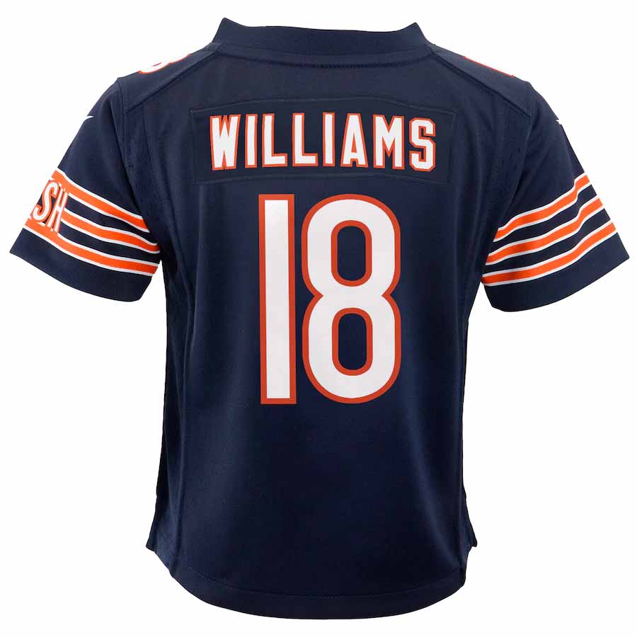 Caleb Williams Chicago Bears Toddler Navy Game Jersey