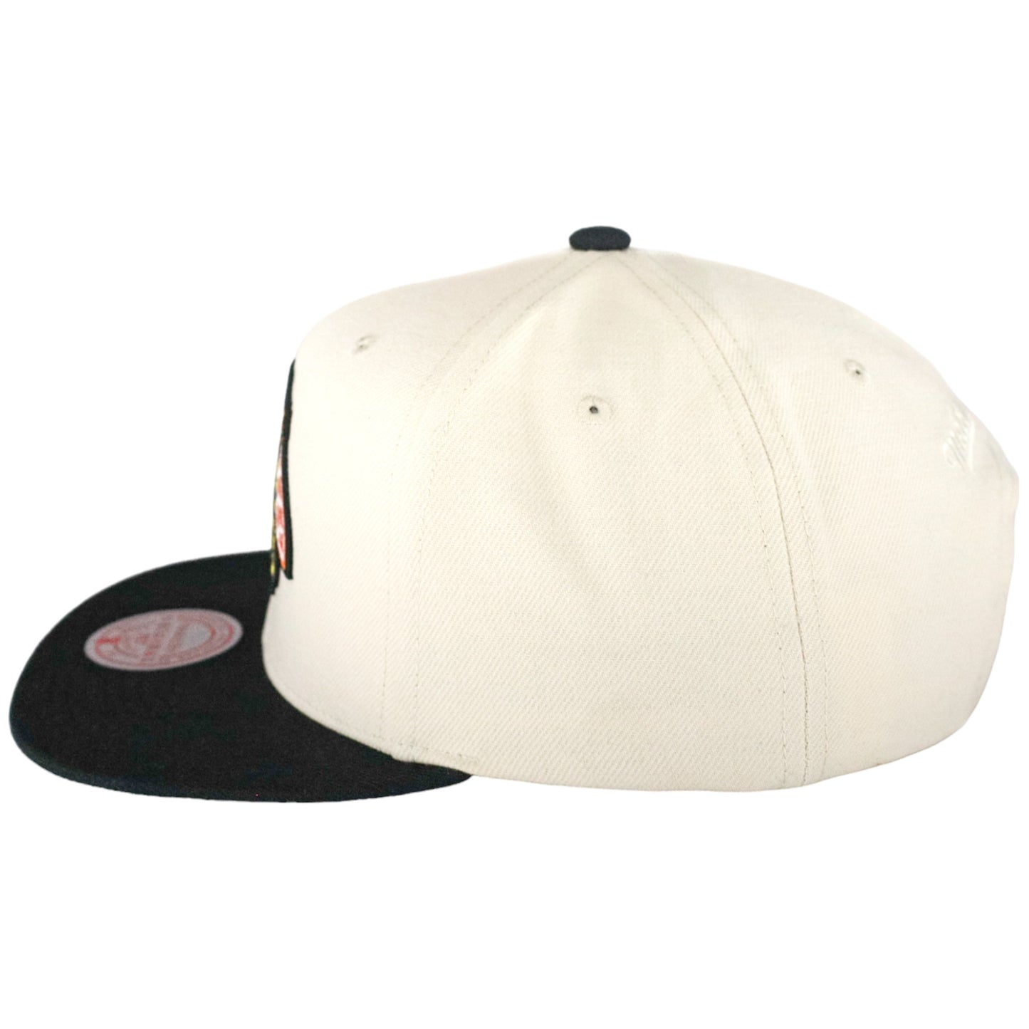 Chicago Blackhawks Cream Mitchell & Ness Snapback Hat