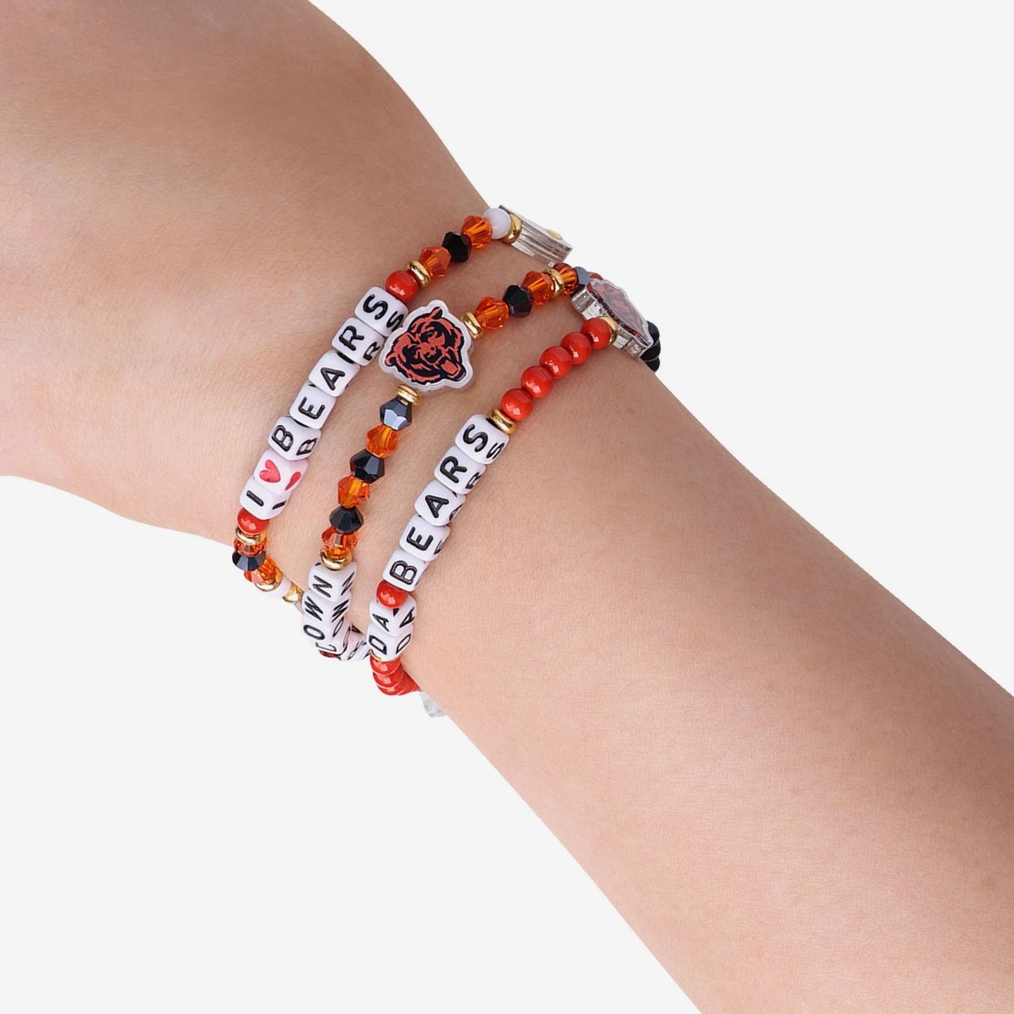 Chicago Bears 3 Pack Friendship Bracelets