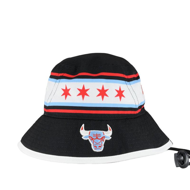 Chicago Bulls Chicago Flag Bucket Hat