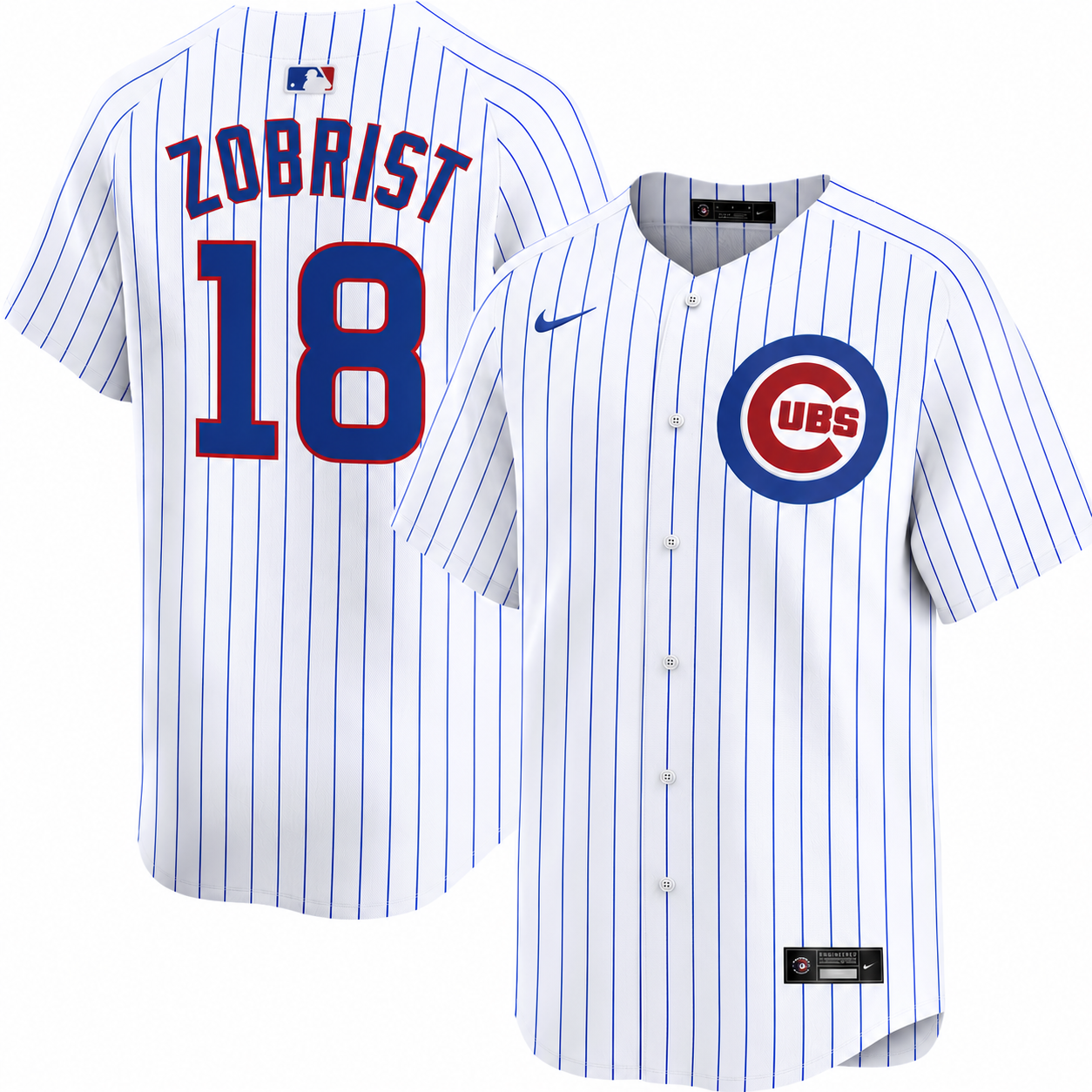 Ben Zobrist Chicago Cubs Nike Men's Replica Home Jersey