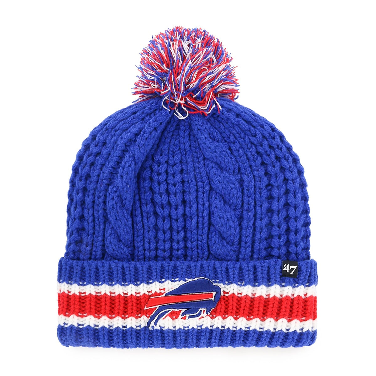 Buffalo Bills '47 Ladies Sonic Blue Sorority Cuffed Knit Hat