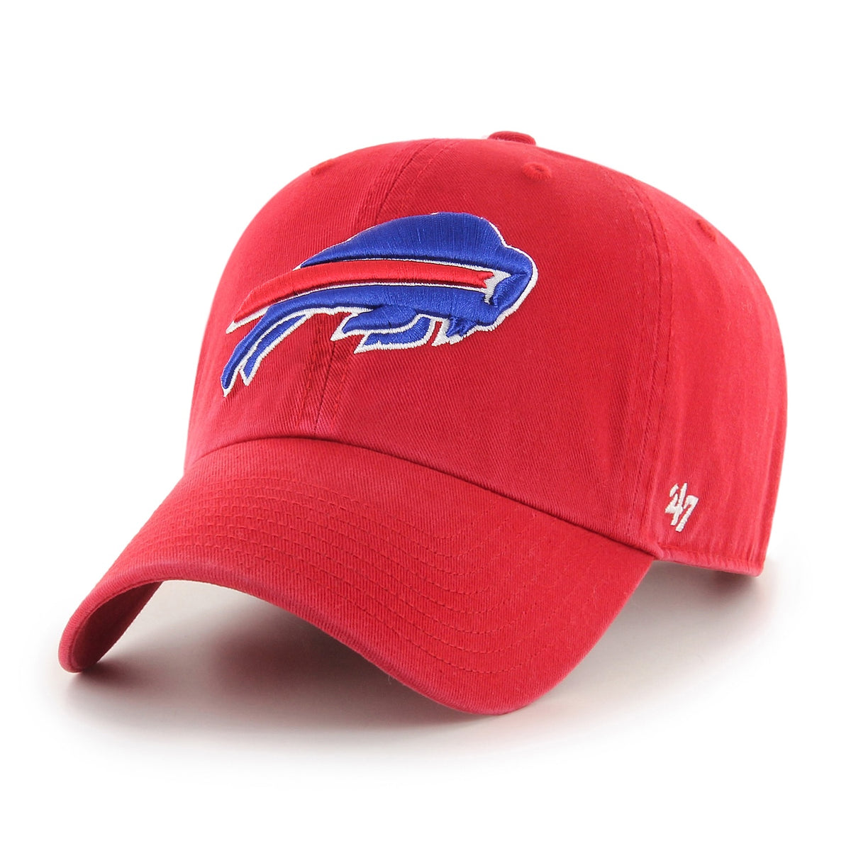 Buffalo Bills '47 Red Clean Up Adjustable Hat