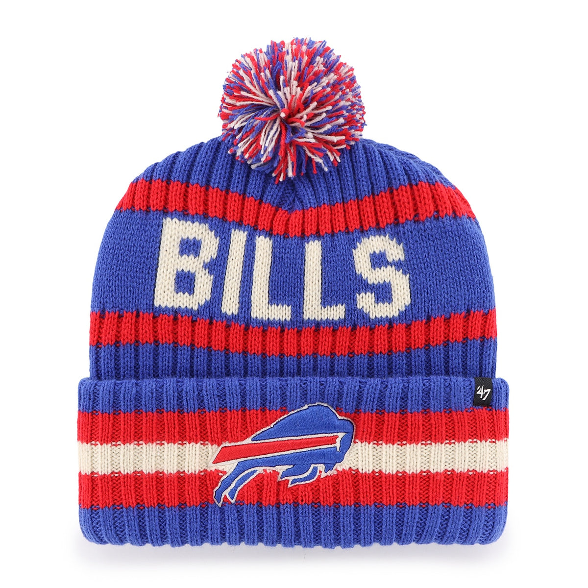 Buffalo Bills '47 Sonic Blue Bering Cuffed Knit Hat
