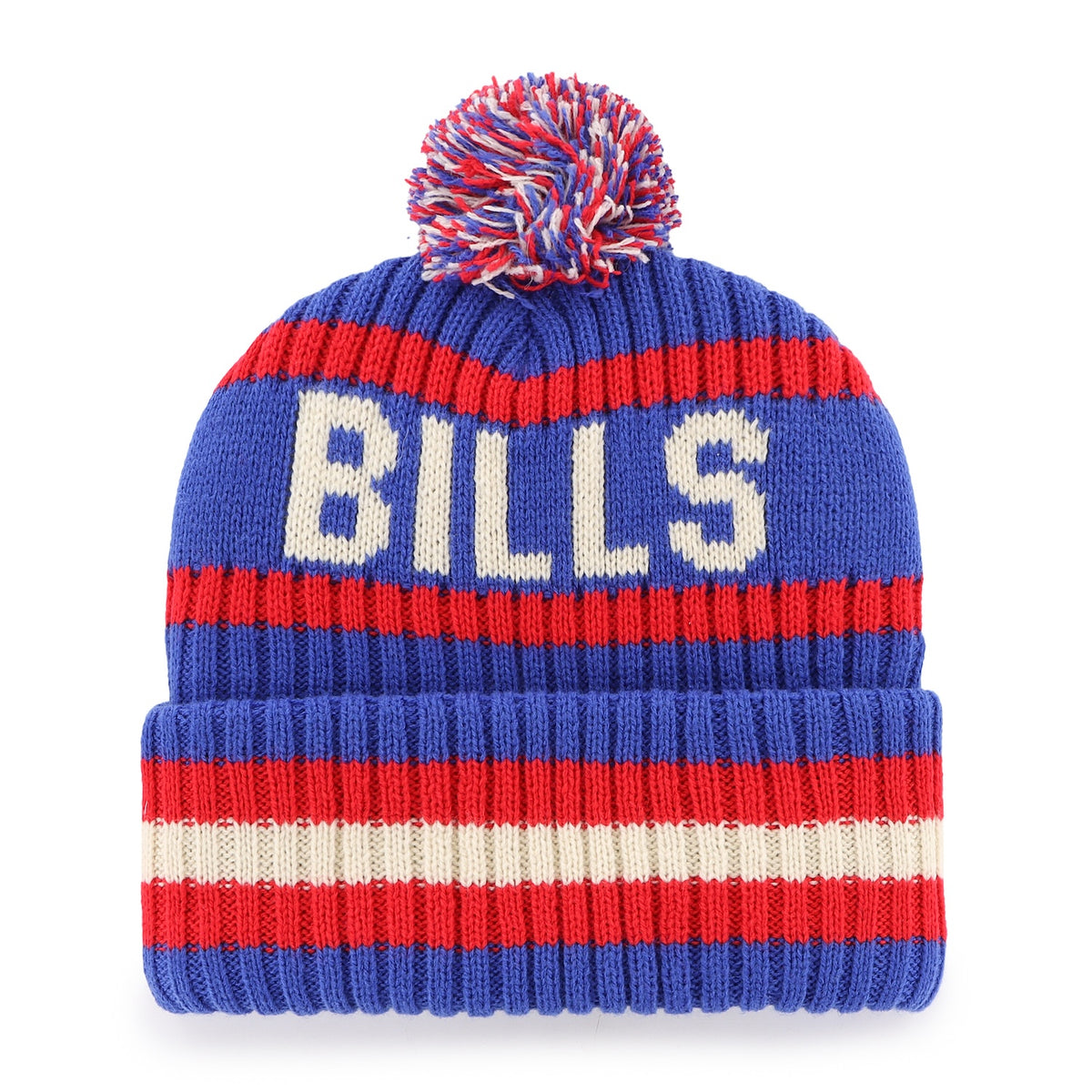 Buffalo Bills '47 Sonic Blue Bering Cuffed Knit Hat