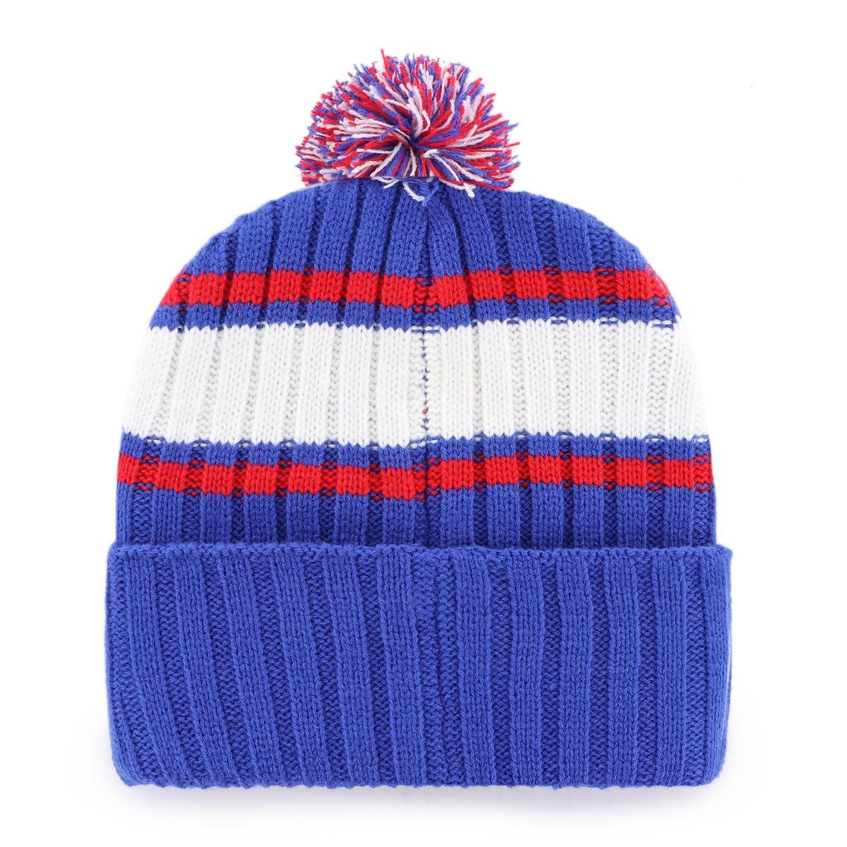 Buffalo Bills '47 Sonic Blue Plateau Cuffed Knit Hat